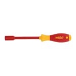 Wiha VDE Geïsoleerde Schroevendraaier SoftFinish Electric zeskant dopsleutel 10 x 125 mm - Afbeelding 2