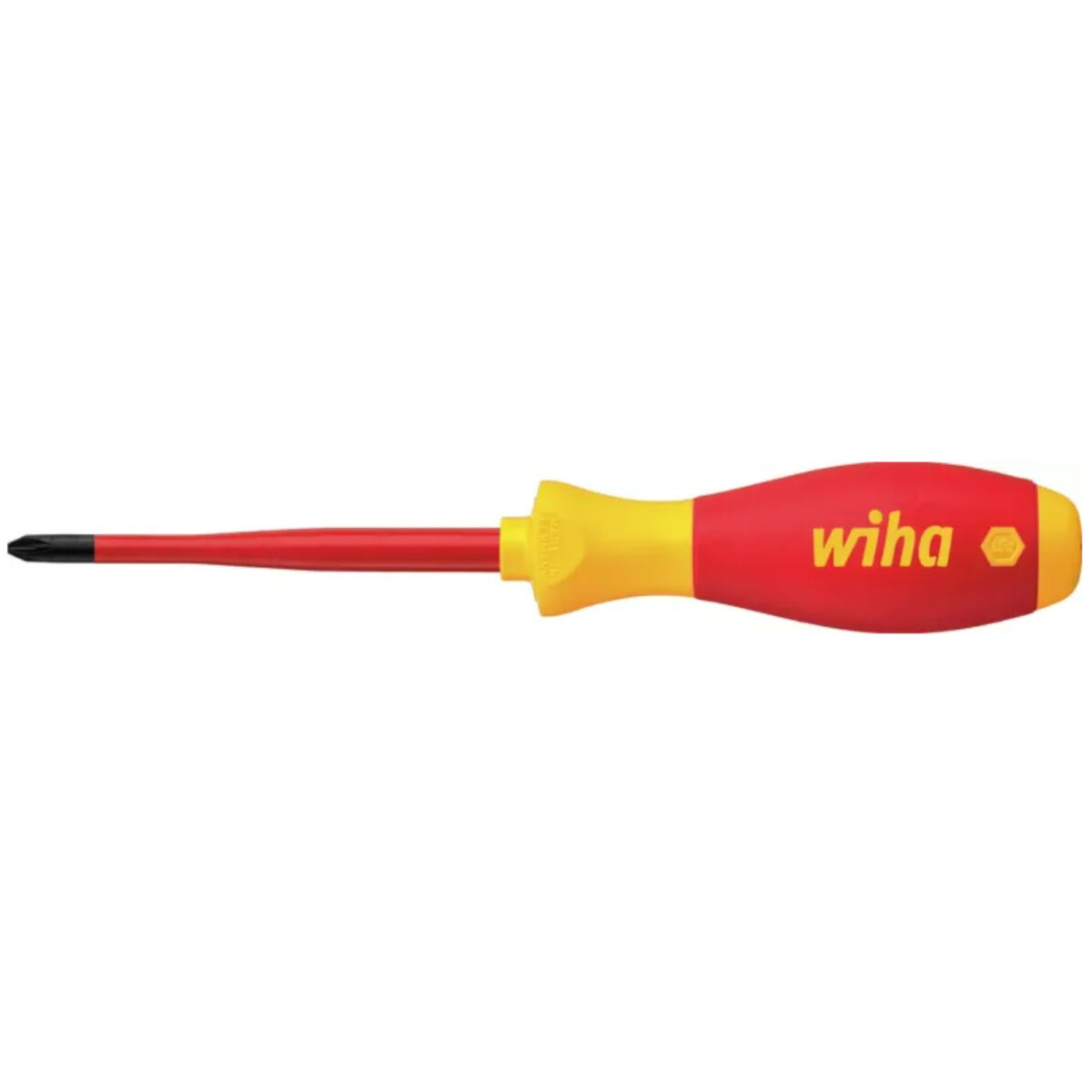 Wiha VDE Geïsoleerde Kruiskop Schroevendraaier SoftFinish Electric SlimFix PH1 x 80 mm - Afbeelding 6