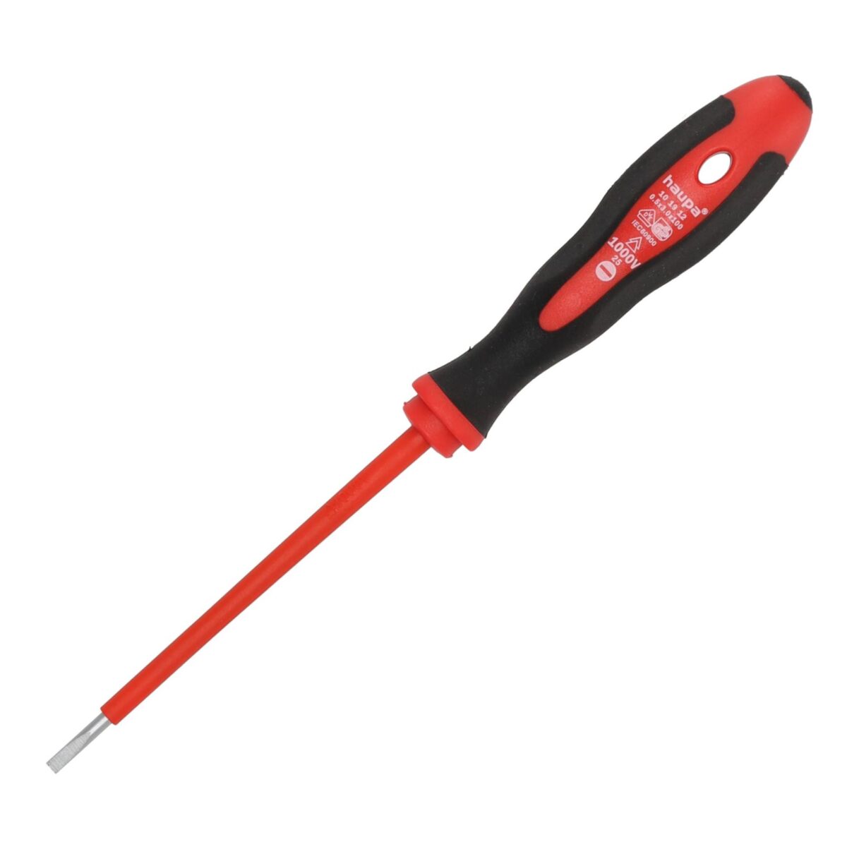 Haupa VDE Geïsoleerde Sleufschroevendraaier 3 x 100 mm - Afbeelding 1