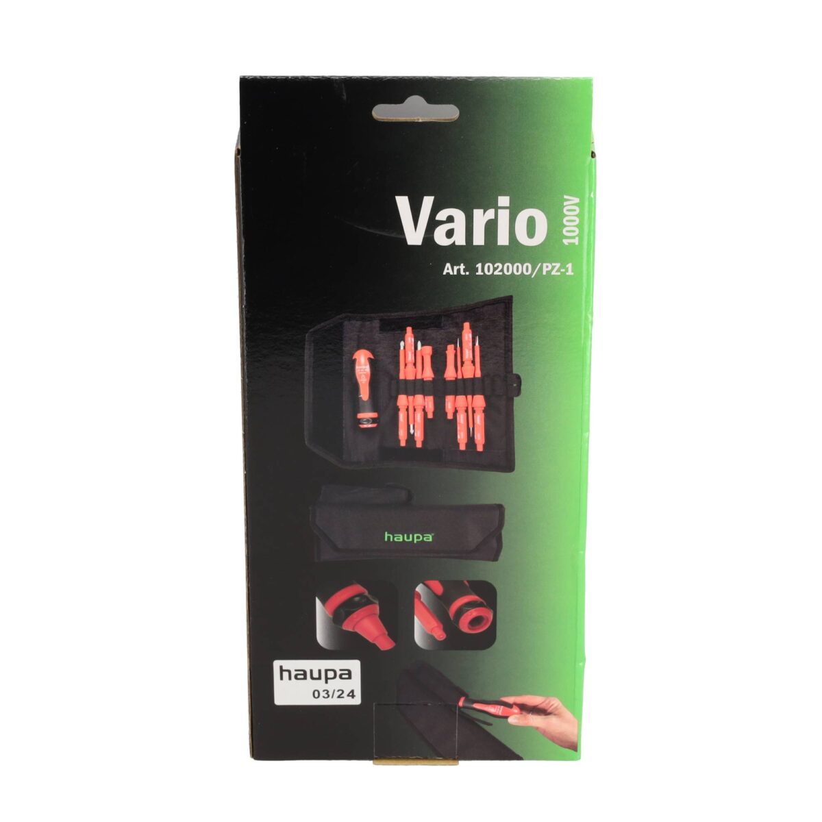 Haupa VDE Geïsoleerde Schroevendraaierset Vario PZ 10-delig - Afbeelding 4