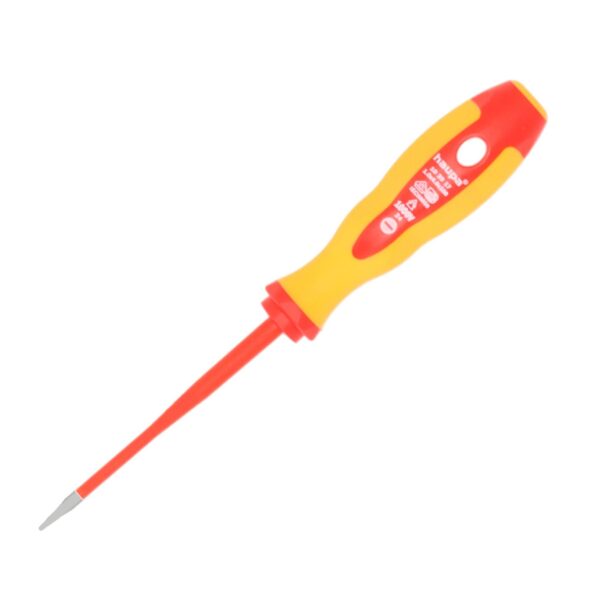 Haupa VDE Geïsoleerde Sleufschroevendraaier HupSlim 4 x 1 x 100 mm
