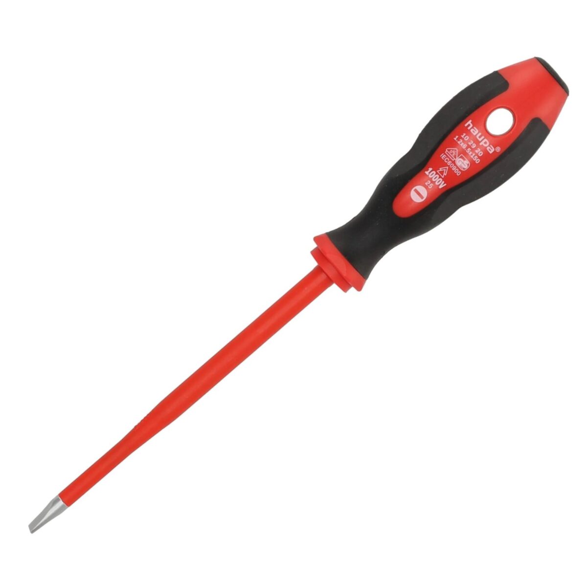 Haupa VDE Geïsoleerde Sleufschroevendraaier HupSlim 6,5 x 150 mm - Afbeelding 1