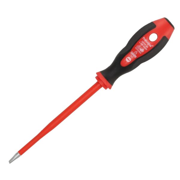 Haupa VDE Geïsoleerde Sleufschroevendraaier HupSlim 6,5 x 150 mm