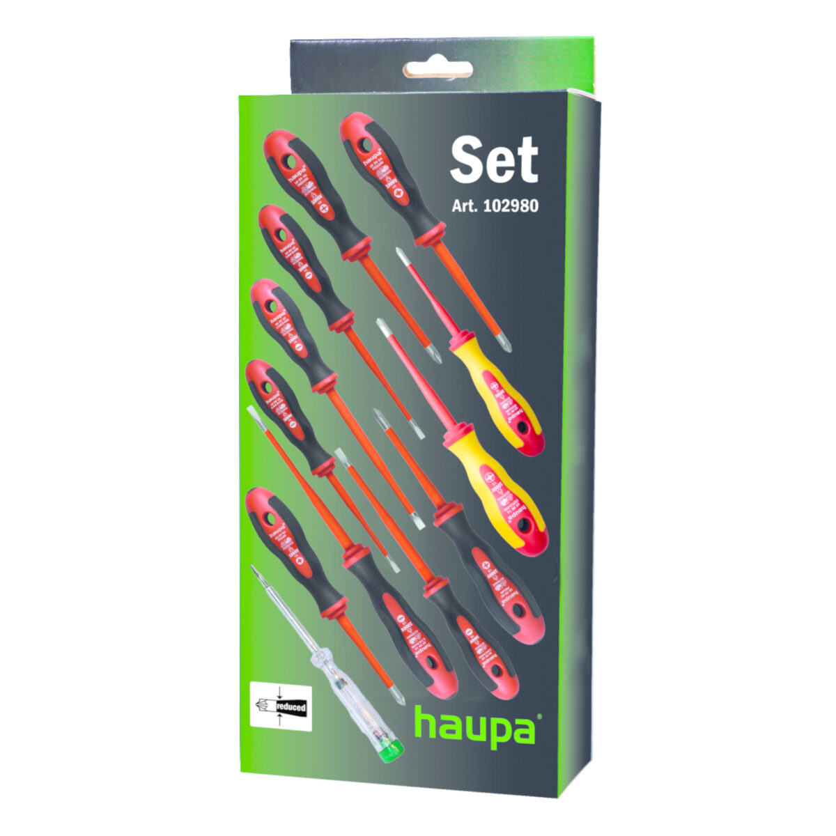 Haupa VDE Geïsoleerde Schroevendraaierset Slim plus 12-delig - Afbeelding 8
