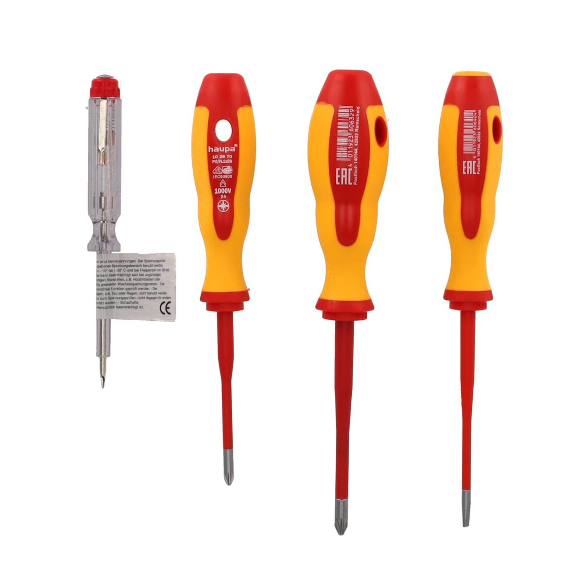 Haupa VDE Geïsoleerde Schroevendraaierset Slim plus 12-delig - Afbeelding 5