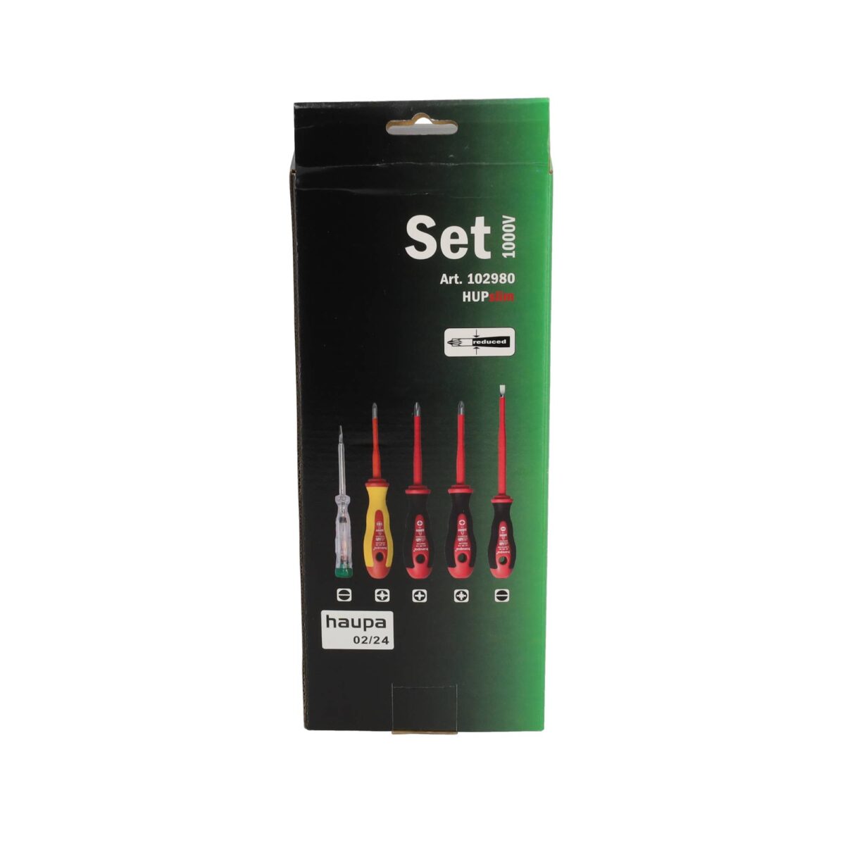 Haupa VDE Geïsoleerde Schroevendraaierset Slim plus 12-delig - Afbeelding 7