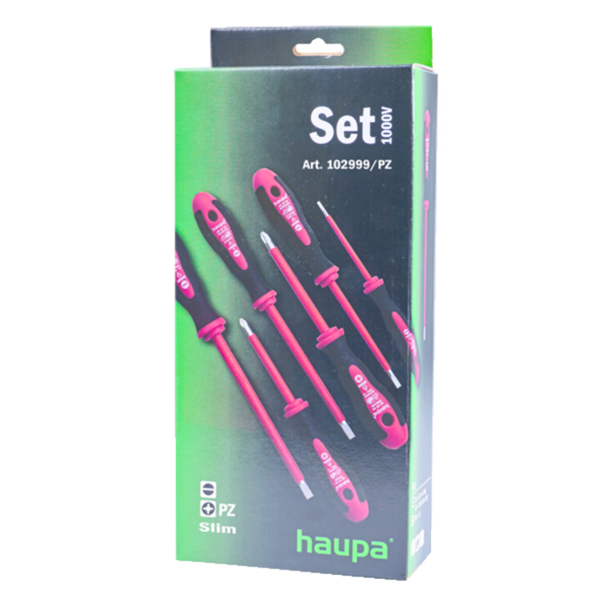 Haupa VDE Geïsoleerde Schroevendraaierset HupSlim PZ 6-delig - Afbeelding 6