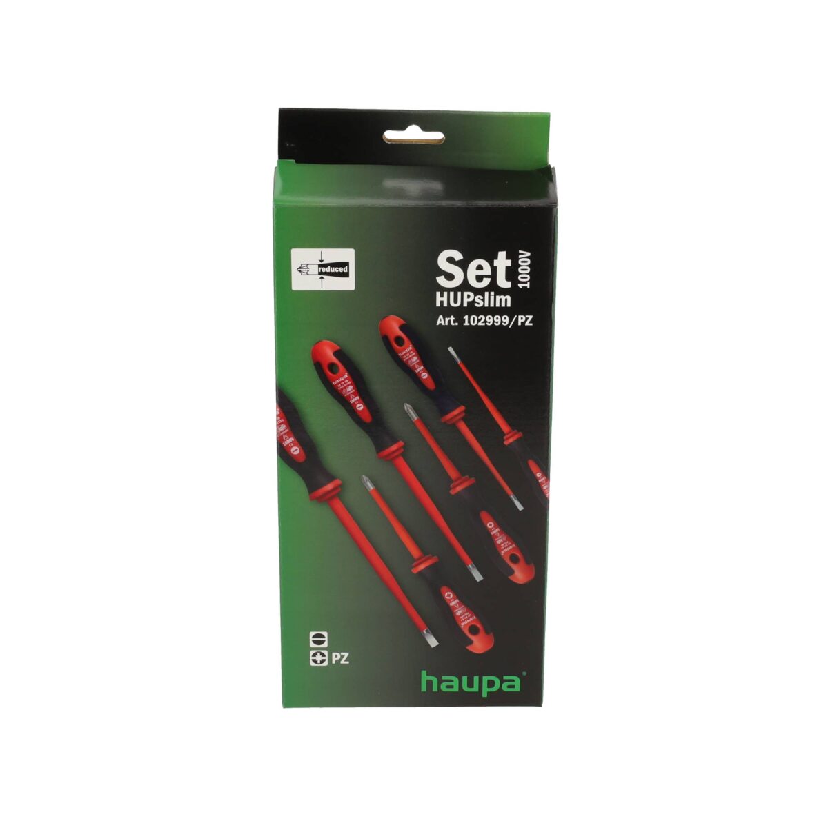 Haupa VDE Geïsoleerde Schroevendraaierset HupSlim PZ 6-delig - Afbeelding 4