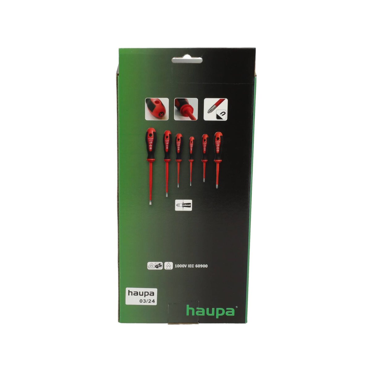 Haupa VDE Geïsoleerde Schroevendraaierset HupSlim PZ 6-delig - Afbeelding 5