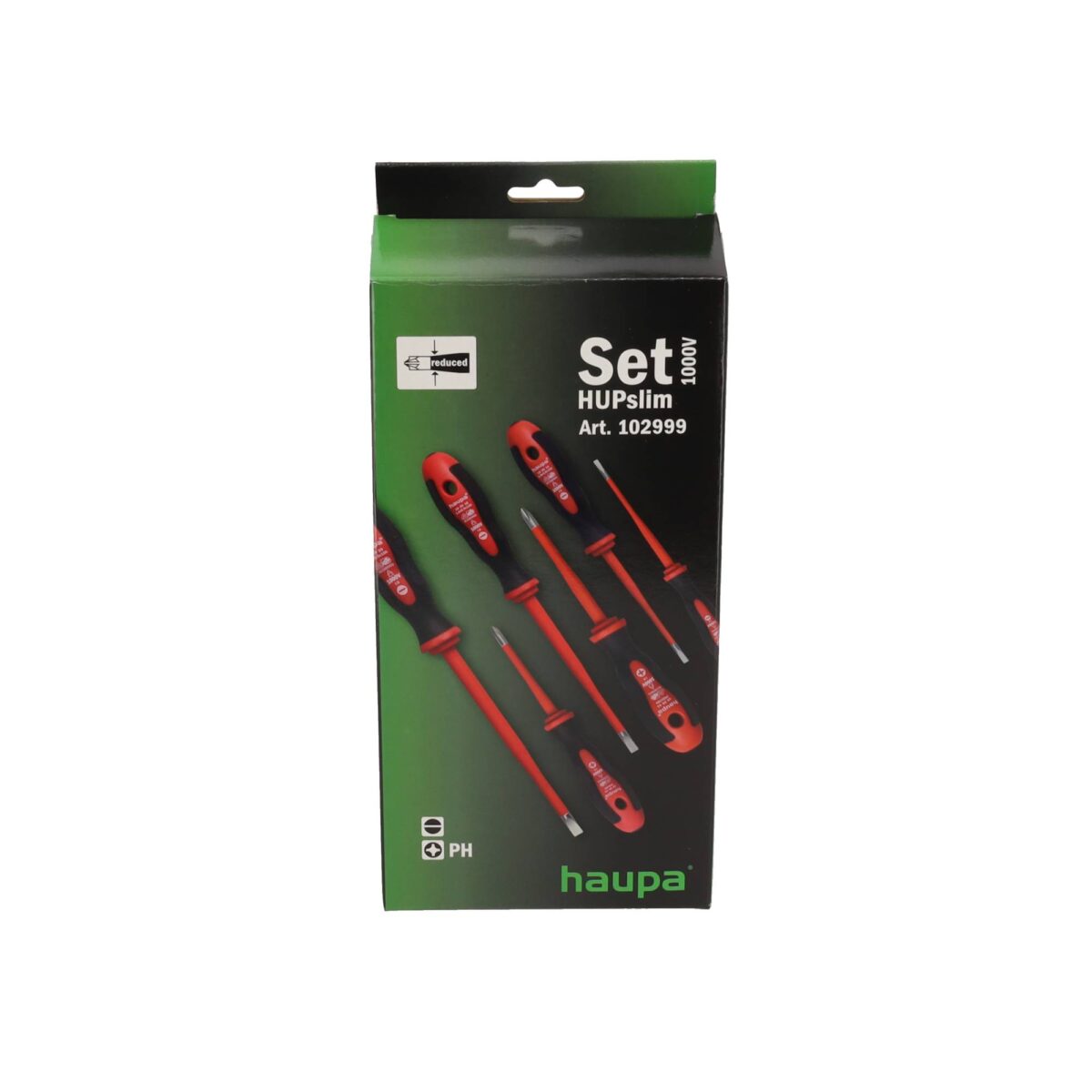 Haupa VDE Geïsoleerde Schroevendraaierset HupSlim PH 6-delig - Afbeelding 4