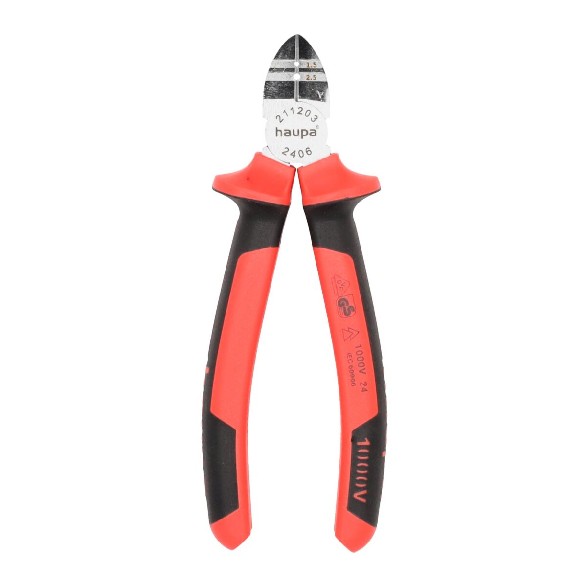 Haupa VDE Geïsoleerde Afstrip-kniptang 165 mm - Afbeelding 3