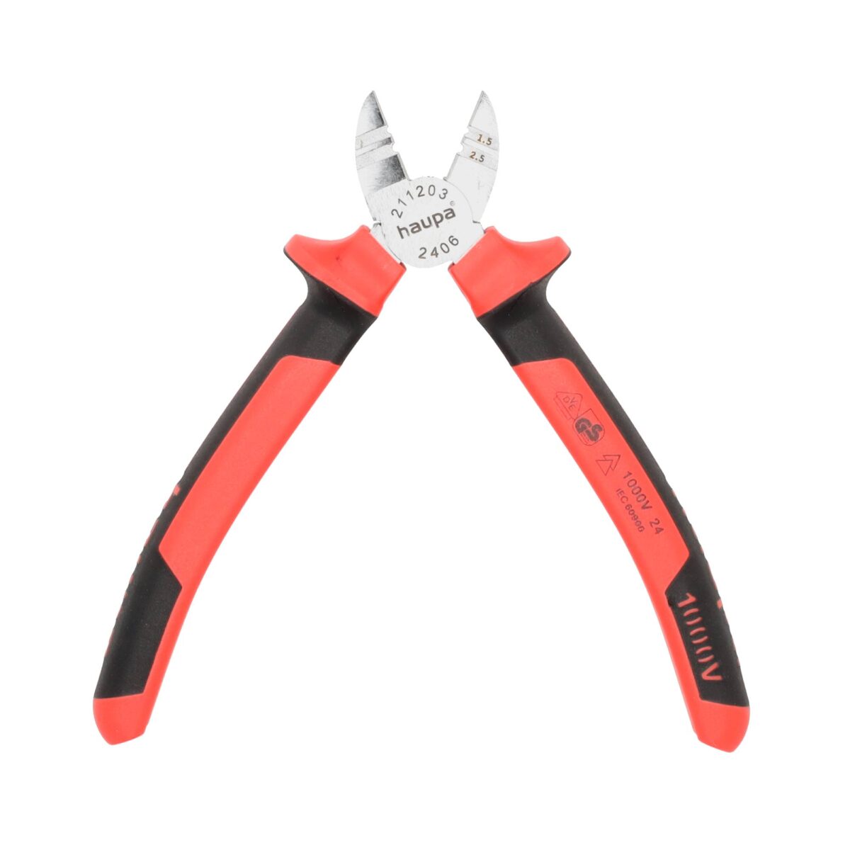 Haupa VDE Geïsoleerde Afstrip-kniptang 165 mm - Afbeelding 5