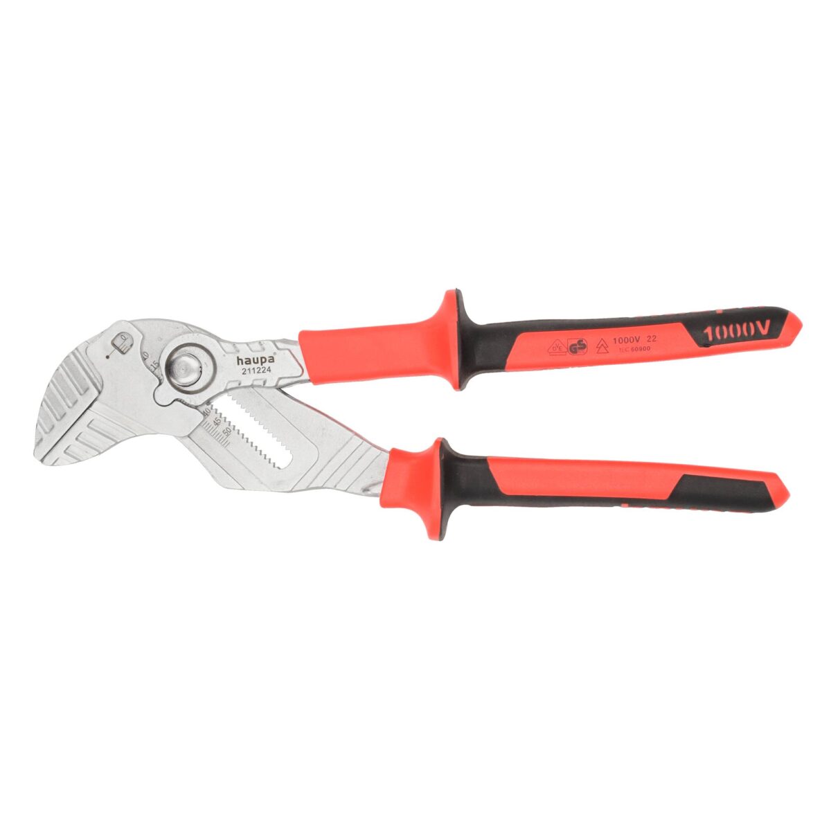Haupa VDE Geïsoleerde Sleuteltang 240 mm - Afbeelding 2