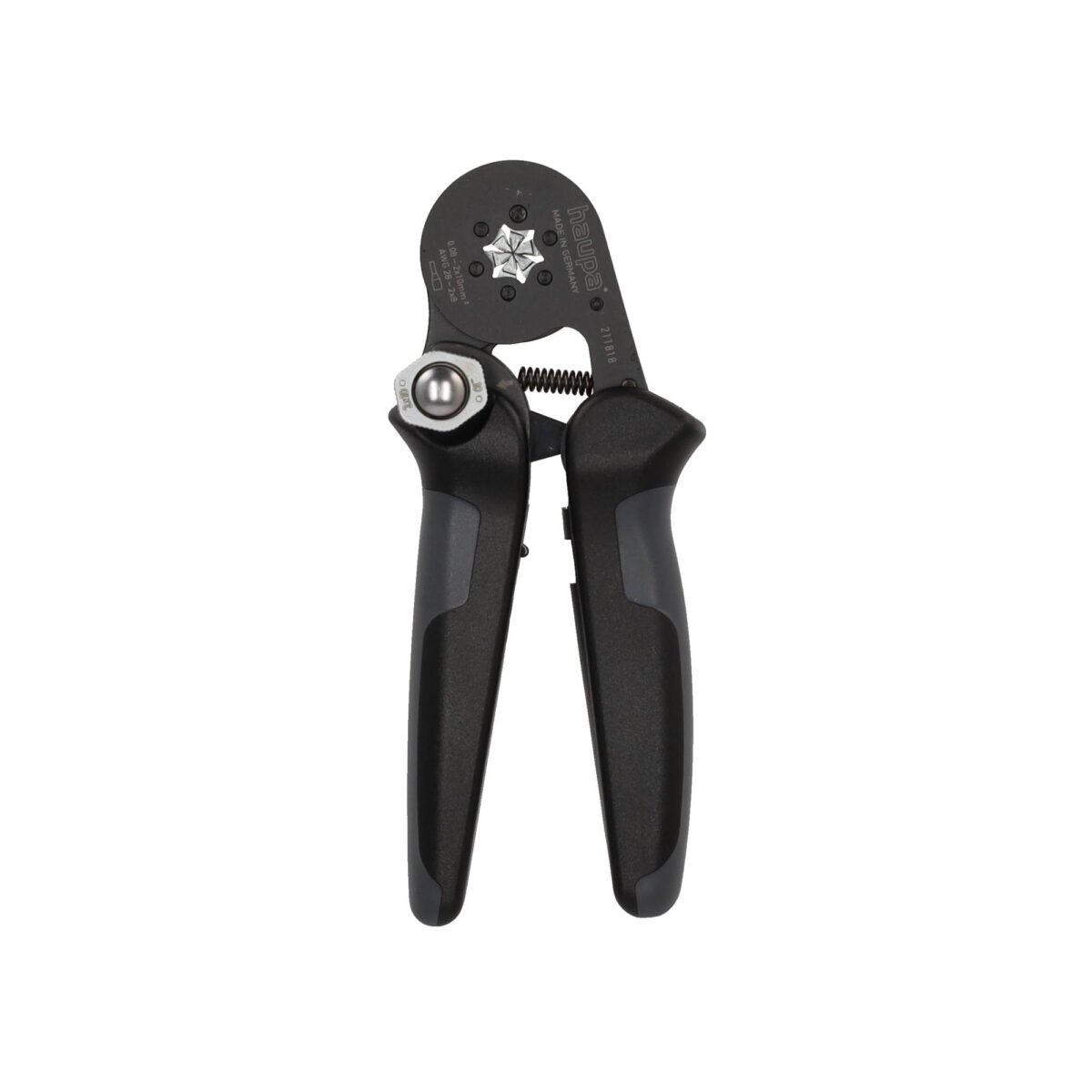 Haupa Krimptang Adereindhulzen Zeskant 0,08-16 mm² - Afbeelding 2