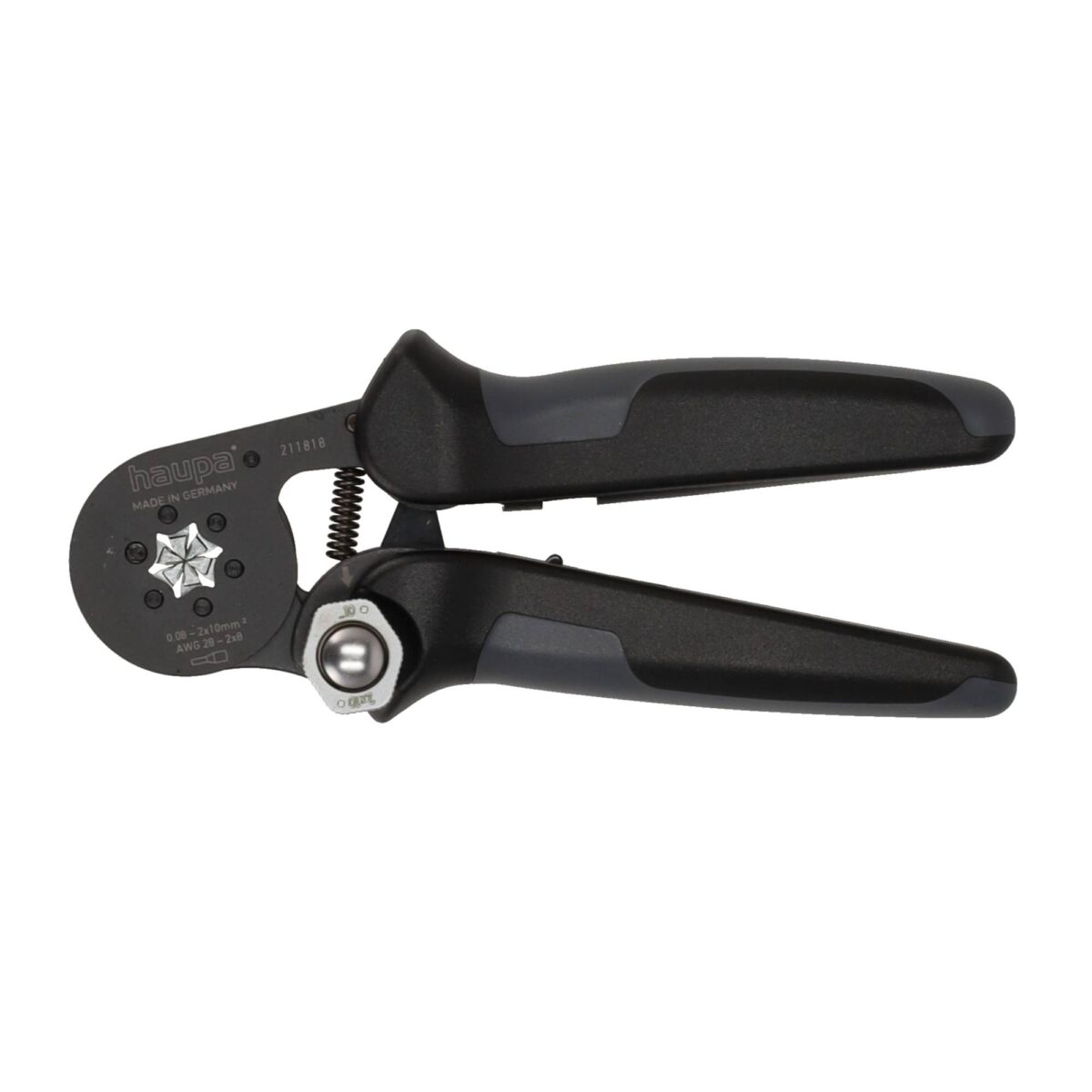 Haupa Krimptang Adereindhulzen Zeskant 0,08-16 mm² - Afbeelding 3