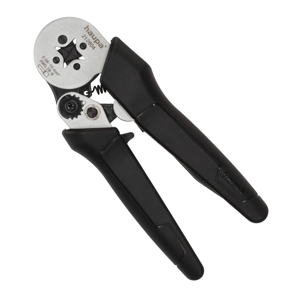Haupa Krimptang HUPsquare10 Adereindhulzen 0,08-10 mm² Vierkant - Afbeelding 1