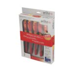 Wiha VDE Geïsoleerde Schroevendraaierset SoftFinish Electric Zeskantdopsleutel 5-delig - Afbeelding 3