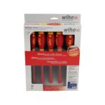 Wiha VDE Geïsoleerde Schroevendraaierset SoftFinish Electric Zeskantdopsleutel 5-delig - Afbeelding 4