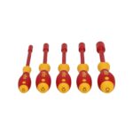 Wiha VDE Geïsoleerde Schroevendraaierset SoftFinish Electric Zeskantdopsleutel 5-delig - Afbeelding 2