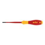 Wiha VDE Geïsoleerde Sleufschroevendraaier SoftFinish Electric SlimFix 4,0 x 100 mm - Afbeelding 2