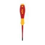 Wiha VDE Geïsoleerde Kruiskop Schroevendraaier SoftFinish Electric SlimFix PH1 x 80 mm - Afbeelding 3