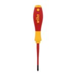 Wiha VDE Geïsoleerde Kruiskop Schroevendraaier SoftFinish Electric SlimFix PZ1 x 80 mm - Afbeelding 3