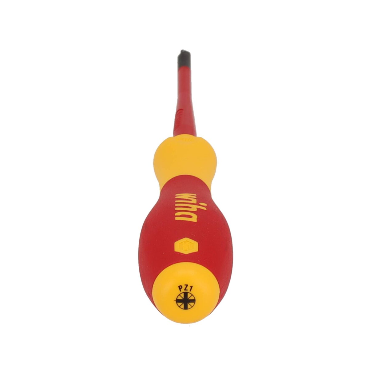 Wiha VDE Geïsoleerde Kruiskop Schroevendraaier SoftFinish Electric SlimFix PZ1 x 80 mm - Afbeelding 5