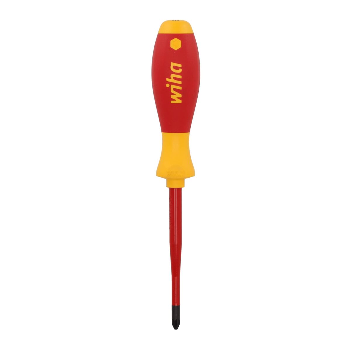 Wiha VDE Geïsoleerde Kruiskop Schroevendraaier SoftFinish Electric SlimFix PZ2 x 100 mm - Afbeelding 3