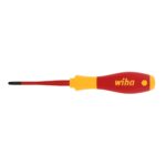 Wiha VDE Geïsoleerde Kruiskop Schroevendraaier SoftFinish Electric SlimFix SL/PH1 x 80 mm - Afbeelding 2