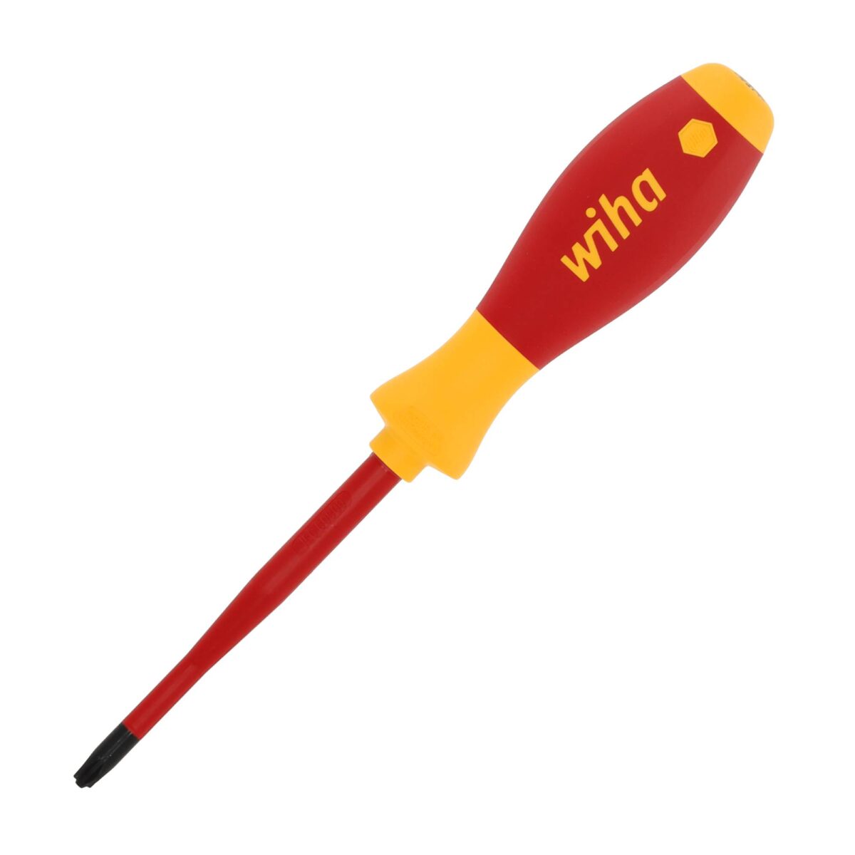 Wiha VDE Geïsoleerde Kruiskop Schroevendraaier SoftFinish Electric SlimFix SL/PH2 x 100 mm - Afbeelding 1
