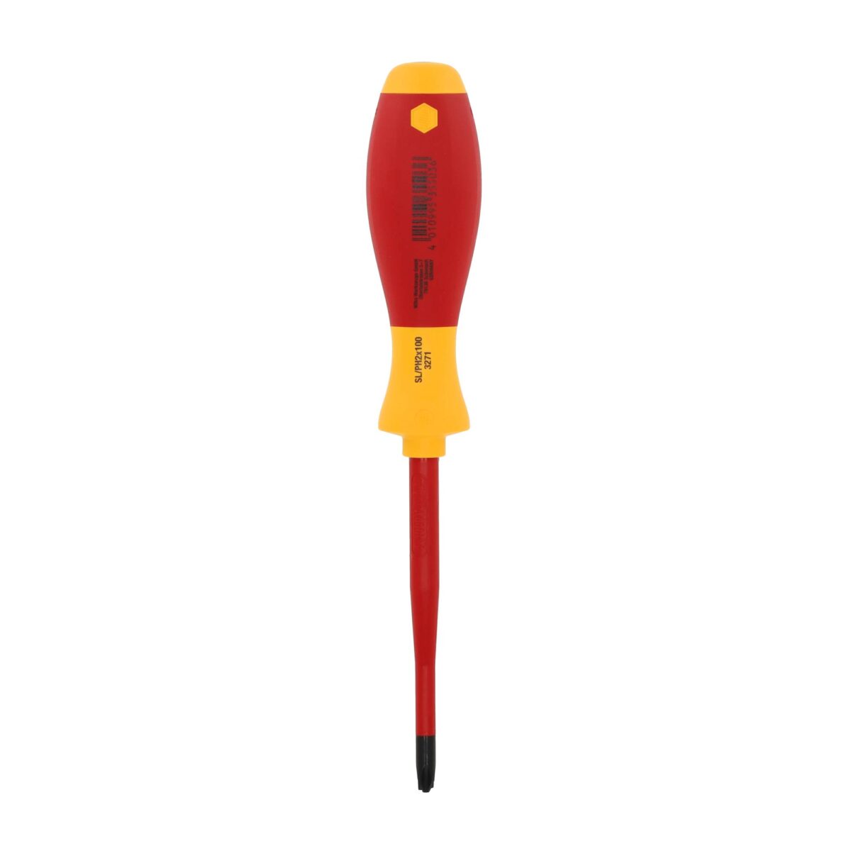 Wiha VDE Geïsoleerde Kruiskop Schroevendraaier SoftFinish Electric SlimFix SL/PH2 x 100 mm - Afbeelding 4
