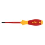 Wiha VDE Geïsoleerde Kruiskop Schroevendraaier SoftFinish Electric SlimFix SL/PH2 x 100 mm - Afbeelding 2