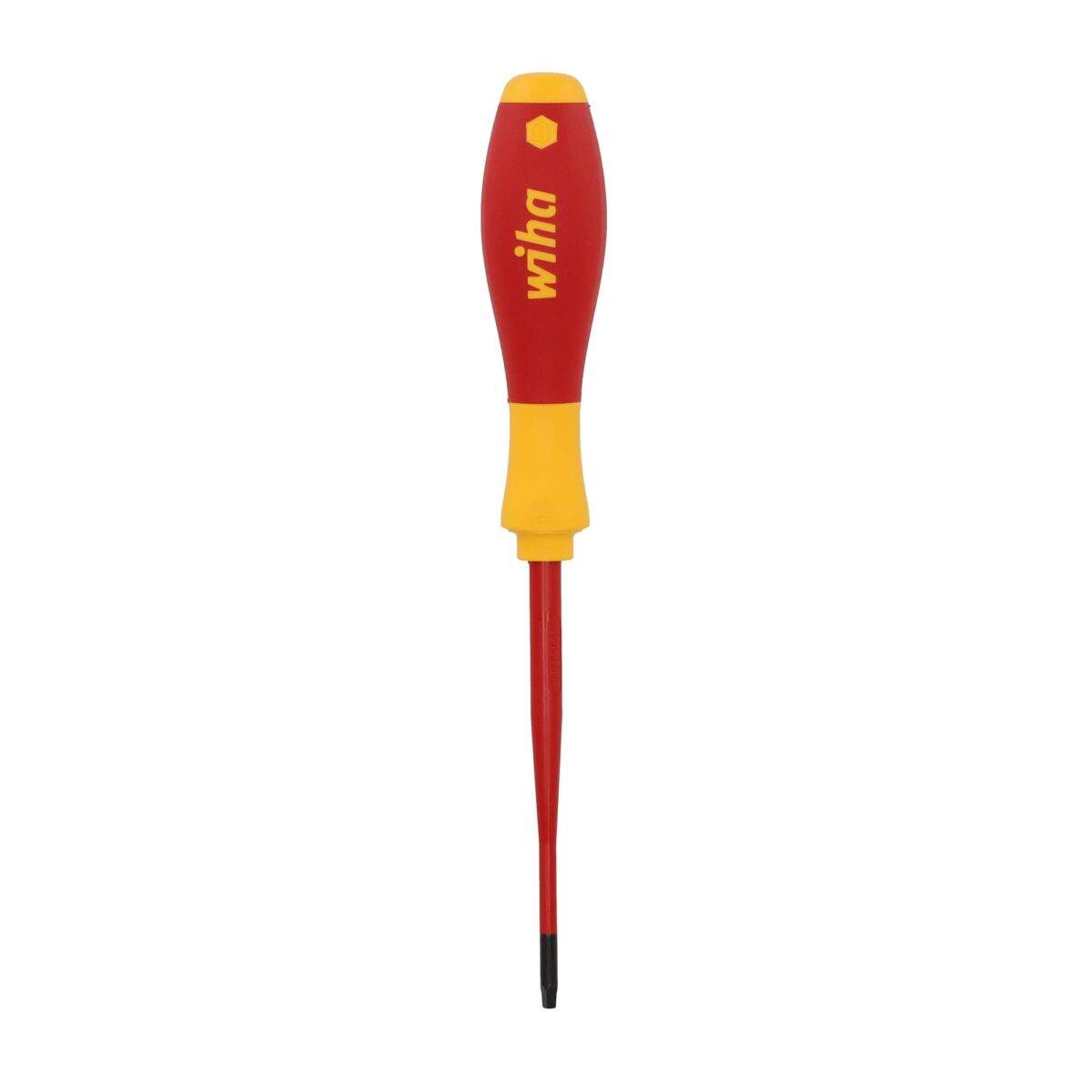 Wiha VDE Geïsoleerde Robertson Schroevendraaier SoftFinish Electric SlimFix 2,3 x 100 mm - Afbeelding 3