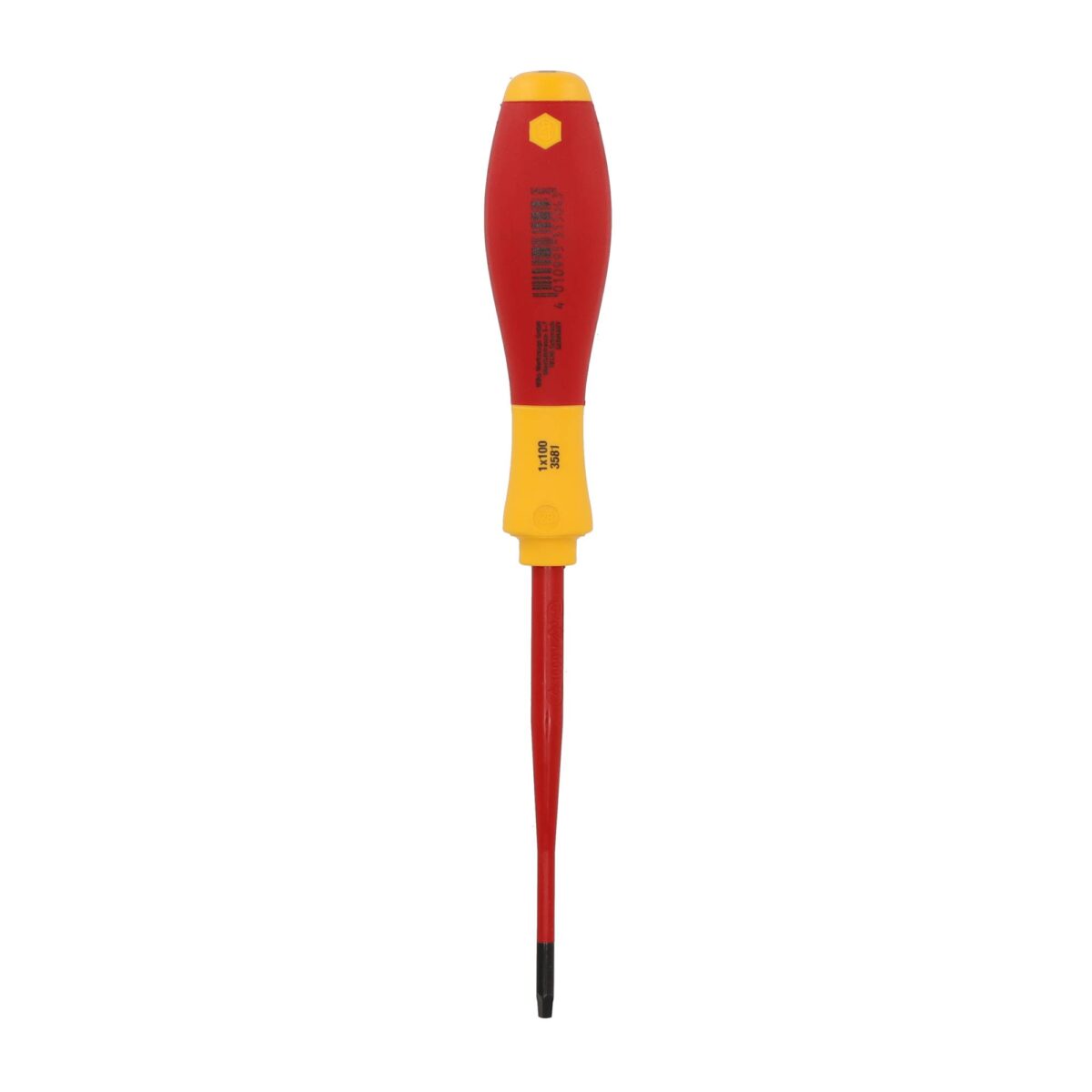 Wiha VDE Geïsoleerde Robertson Schroevendraaier SoftFinish Electric SlimFix 2,3 x 100 mm - Afbeelding 4