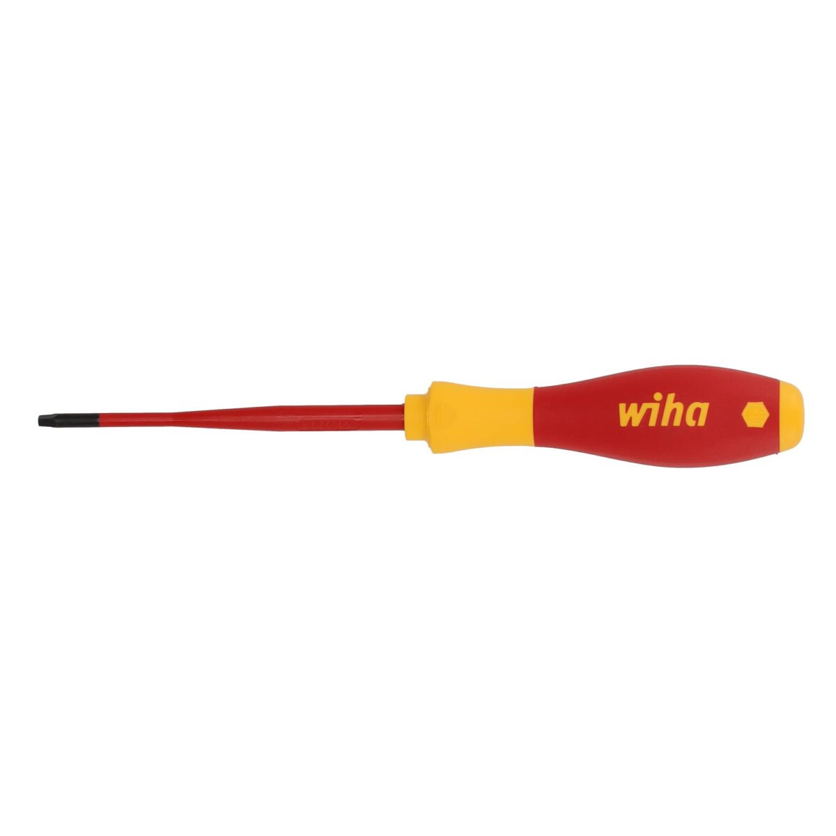 Wiha VDE Geïsoleerde Robertson Schroevendraaier SoftFinish Electric SlimFix 2,3 x 100 mm - Afbeelding 2