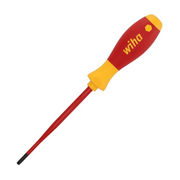Wiha VDE Geïsoleerde Robertson Schroevendraaier SoftFinish Electric SlimFix 2,8 x 125 mm