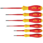 Wiha VDE Geïsoleerde Schroevendraaierset SoftFinish Electric SlimFix Torx 6-delig - Afbeelding 6