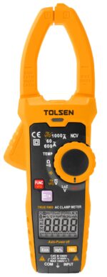 Tolsen Digitale Stroomtang tot 1.000 V met ingebouwde zaklampfunctie