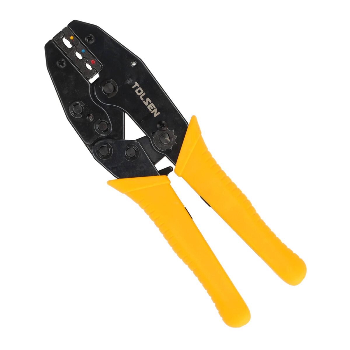Tolsen Krimptang Industrial met ratel 220 mm - Afbeelding 1