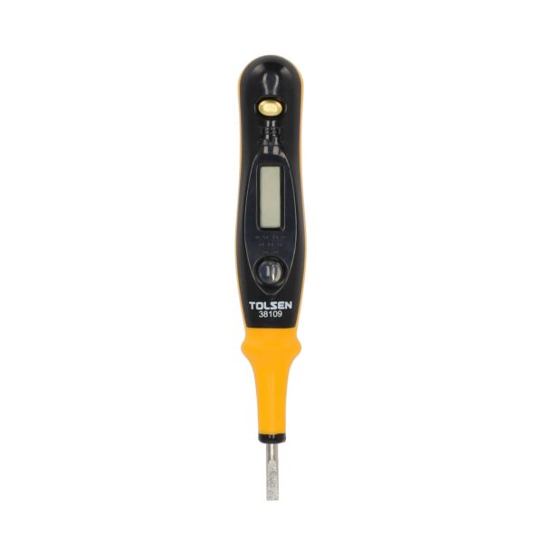 Tolsen Digitale Spanningszoeker 12 tot 250 V - LCD-display