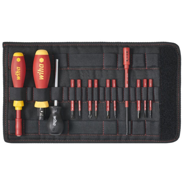 Wiha VDE Geïsoleerde Momentschroevendraaierset TorqueVario®-S electric 0,8–5,0 Nm – 14-delig