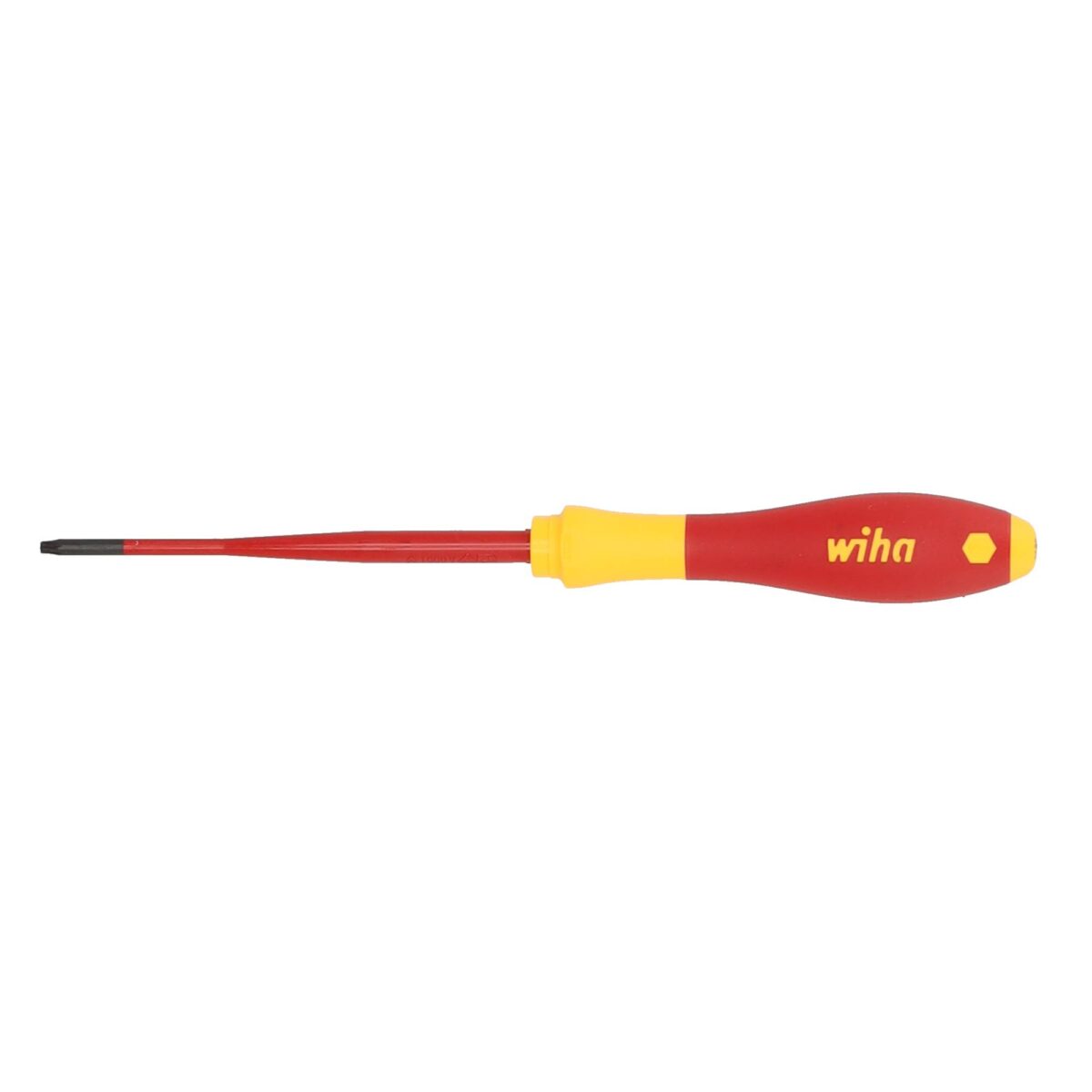 Wiha VDE Geïsoleerde Torx Schroevendraaier SoftFinish Electric SlimFix T10H x 100 mm - Afbeelding 2