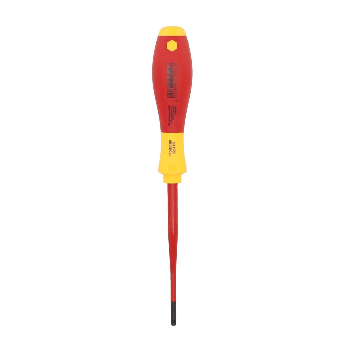 Wiha VDE Geïsoleerde Torx Schroevendraaier SoftFinish Electric SlimFix T15H x 100 mm - Afbeelding 4