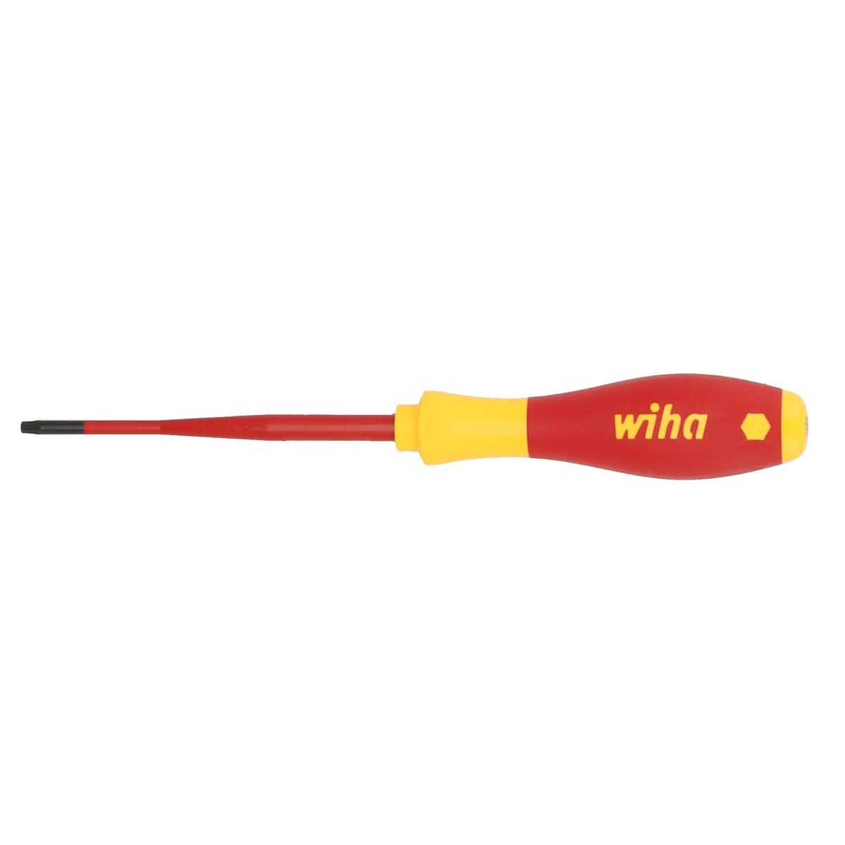 Wiha VDE Geïsoleerde Torx Schroevendraaier SoftFinish Electric SlimFix T15H x 100 mm - Afbeelding 2
