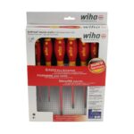Wiha VDE Geïsoleerde Schroevendraaierset SoftFinish Electric SlimFix Torx Tamper Resistant (met boring) 6-delig - Afbeelding 4
