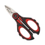 Wiha VDE Geïsoleerde Elektricienschaar met krimpfunctie 1 - 5 mm²