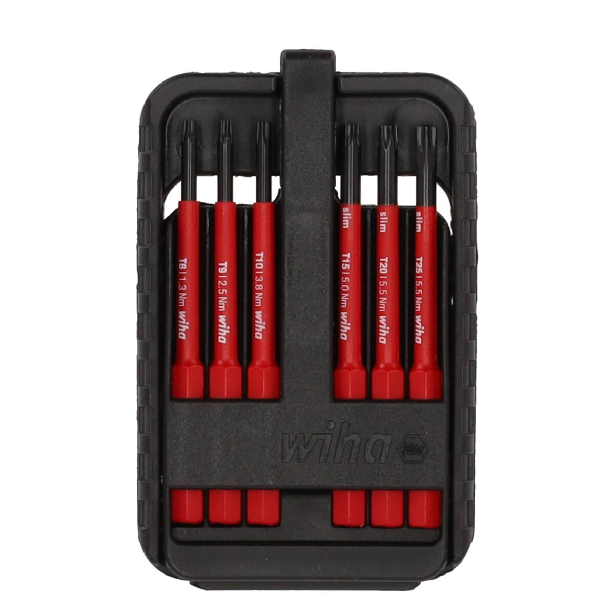 Wiha VDE Geïsoleerde Bitset slimBit electric TORX – 6-delig - Afbeelding 1