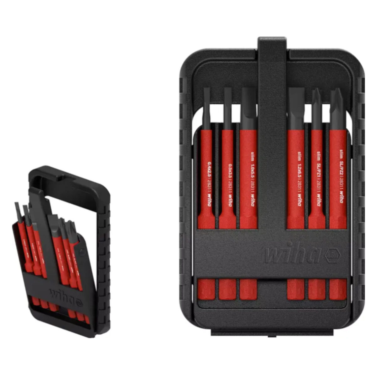 Wiha VDE Geïsoleerde slimBit electric TORX® / TORX PLUS® Bitset – 12-delig - Incl. Riemhouder - Afbeelding 2