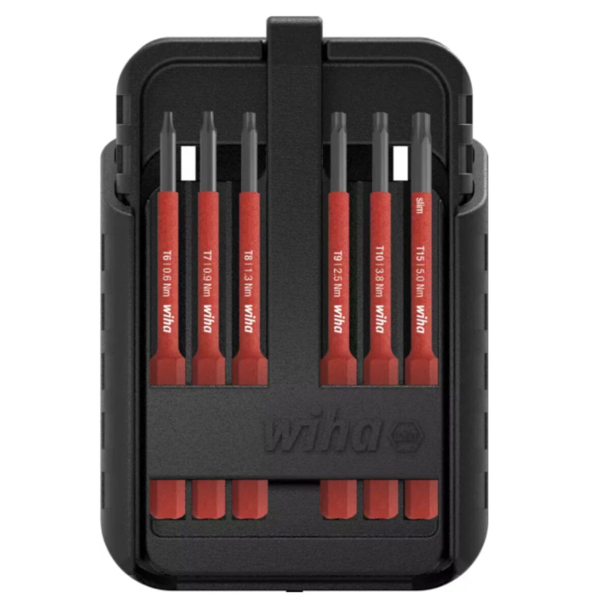 Wiha VDE Geïsoleerde slimBit electric TORX® / TORX PLUS® Bitset – 12-delig - Incl. Riemhouder - Afbeelding 9