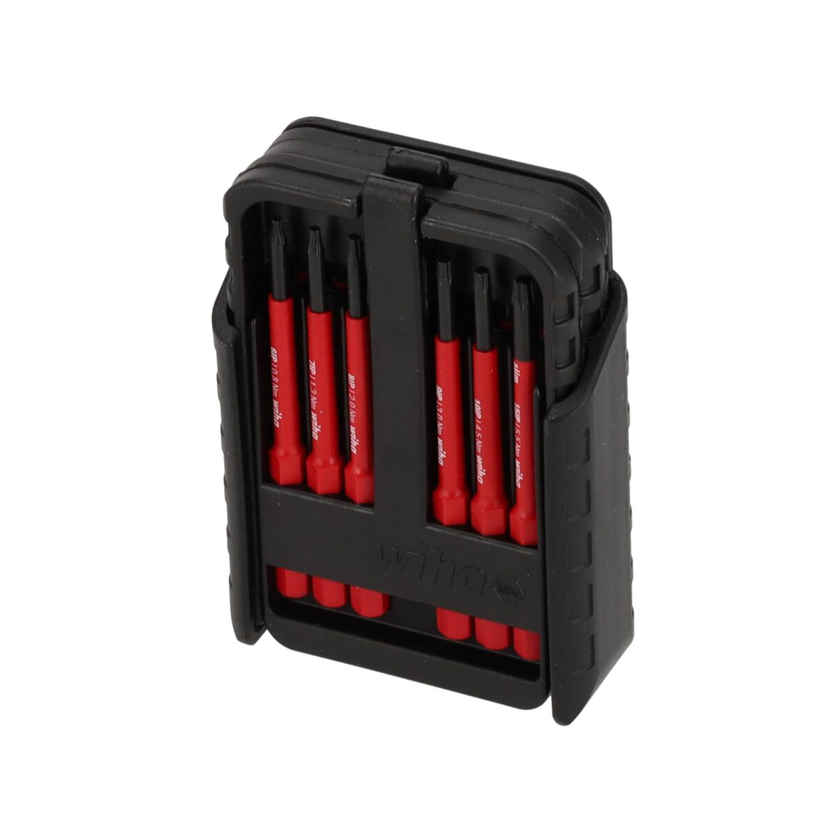 Wiha VDE Geïsoleerde slimBit electric TORX® / TORX PLUS® Bitset – 12-delig - Incl. Riemhouder - Afbeelding 4